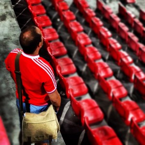 Ralph watches Wales leave the field
