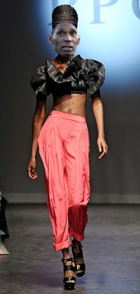 Leo Fortune West at London Fashion Week 1