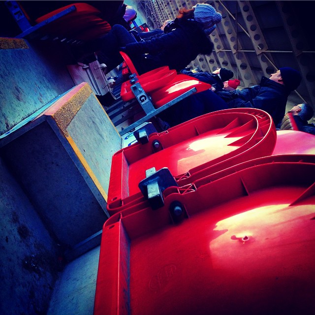 Doncaster Rovers fans watch as their team defeat Yeovil Town 3-0 at the Keepmoat Stadium