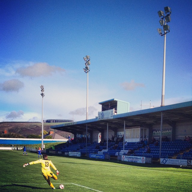 A sunny day on the South Wales coast as Port Talbot Town defeat Bangor City