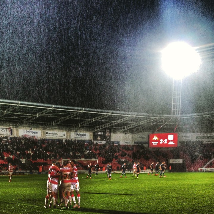 Doncaster Rovers 3-2 Crewe Alexandra: 250 word match&nbsp;report