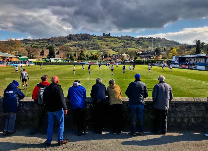 Riber Castle stands on the hill-top above Causeway Lane, where Matlock Town take on Witton Albion in the Northern Premier League Premier Division
