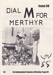 Dial M for Merthyr fanzine