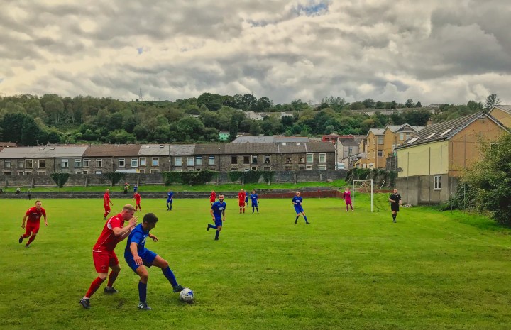 Penrhiwceiber Rangers take on Ynyshir Albions at Glassbrook Field