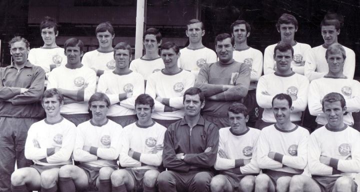 Team photo of Doncaster Rovers 1969-70 squad